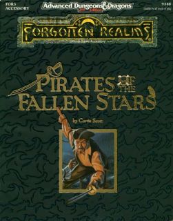 Ad D Forgotten Realms Pirates of The Fallen Stars TSR Dungeons Dragons