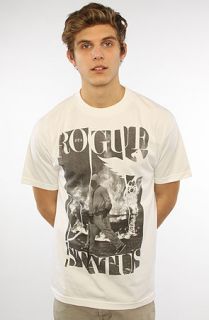 DTA   Rogue Status The LDN Riot Tee in White Black