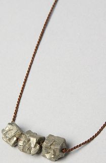 Kris Nations The Pyrite Nuggets Necklace
