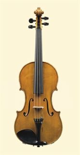 Violin Signed Bellafontana Genoa Stefano Italian Certificate
