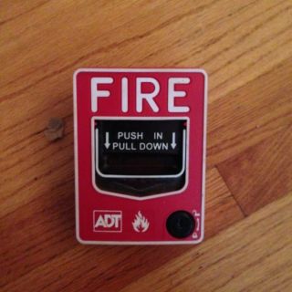Fire Lite ADT BG 12L Fire Alarm Pull Station firelite Notifier