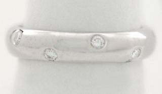 Platinum Tiffany Co 22ct Diamond Etoile Ring