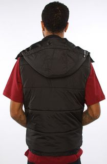 LRG Core Collection The Core Collection Puffy Vest in Black
