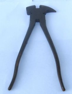 Vintage Fencing Farm Tool Barbed Wire Pliers G L F TG