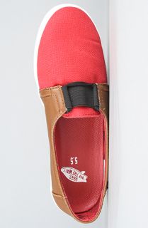 Vans Footwear The Banyon Sneaker in Brown and Red