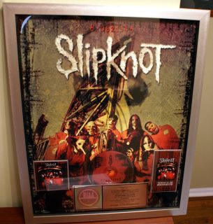 SLIPKNOT s t first album Welcome To Our Neighborhood RIAA Platinum LP