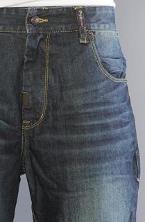LRG The Altitude High Classic 47 Fit Jeans in Blue Black Wash