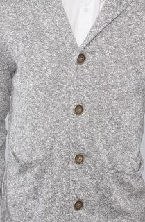 Obey The Harbor Cardigan in Heather Grey