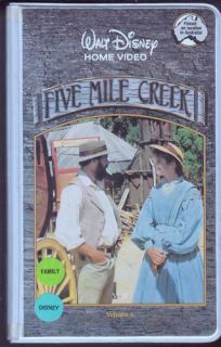 Five Mile Creek Vol 4 Western Disney TV RARE VHS