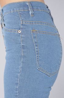Your Eyes Lie The High Waist ButtonUp Jean in Light Blue  Karmaloop