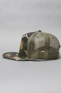 Obey The Local Brew Trucker Hat in Camo