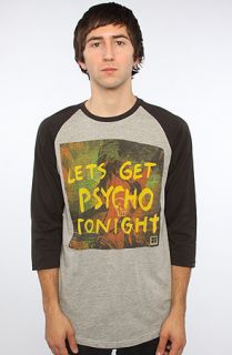 Insight The Psycho Raglan in Pale Gray Marle