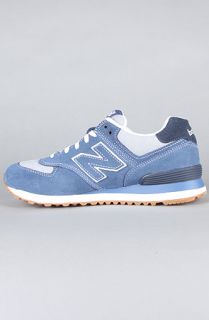 New Balance The Work Wear 574 Sneaker in Light Blue