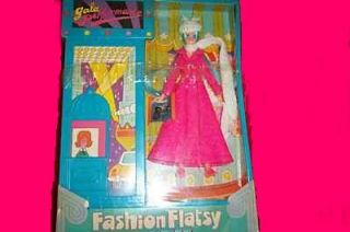 Flatsy Frame Vintage Playset Dale leggy Doll Mod in Box
