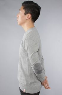 SLVDR The Downing Sweater in Grey Concrete