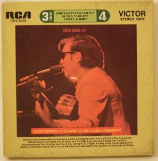 Reel to Reel Jose Feliciano in Concert at the London Palladium RCA
