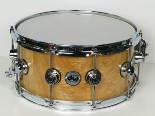 DW Exotic Snare Angel Pearl 6 5 x 14 VLT Maple