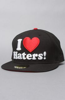 DGK The Haters New Era Cap in Black White