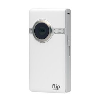 Flip UltraHD Video Camera White 8 GB 2 Hours 3rd Generation Newest