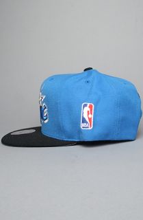 Mitchell & Ness The NBA Wool Snapback Hat in Blue Black  Karmaloop