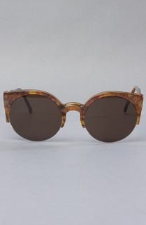 Super Sunglasses The Lucia in Brown Stone