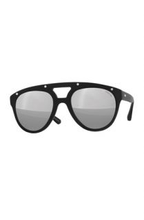 Vestal Vestal Salton Matte Black Silver Mirror Sunglasses  Karmaloop