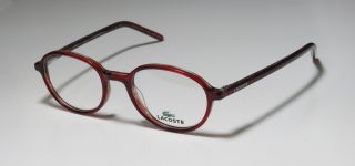 New Lacoste 12034 46 19 140 Vision Care Red Eyeglasses Glasses Frame