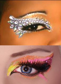 Xotic Eyes Self Adhesive Eye Makeup Strips with Crystal