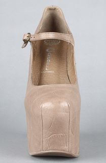 Jeffrey Campbell The Night Walk Shoe in Taupe Croc