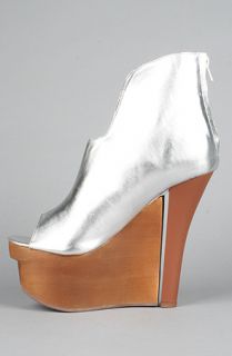 Jeffrey Campbell The Way In Shoe in Silver