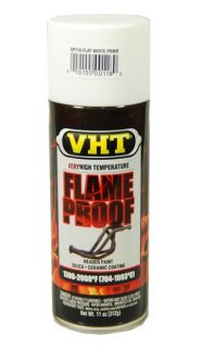 VHT SP118 Flat White Primer Flameproof Car Header Paint