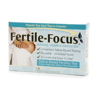 Fertile Focus Saliva Test Personal Ovulation Microscope Fertility Test