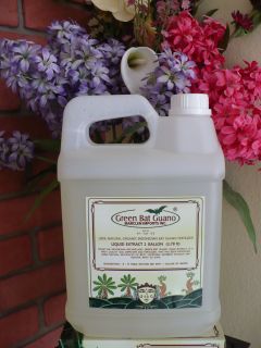  Guano 1 Gallon Liquid Extract Nutrient Supplement Organic Fertilizer