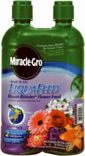 Scotts Miracle Gro 100404 2 Pack 16 oz Liquafeed Bloom Booster Refills