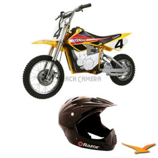 Razor MX650 Dirt Rocket Electric Motocross Bike with Razor Full Face