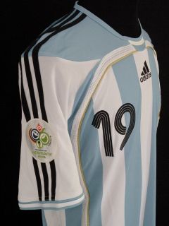  Messi Argentina Game Un Worn Jersey World Cup Germany 2006 FIFA