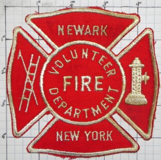  New York Newark Vol Fire Dept Patch