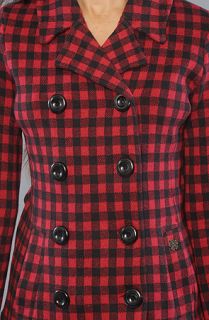 Obey The Lumber Jack Jacket in Rio Red