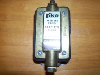 Fike C70 202 Pressure Switch New Old Stock