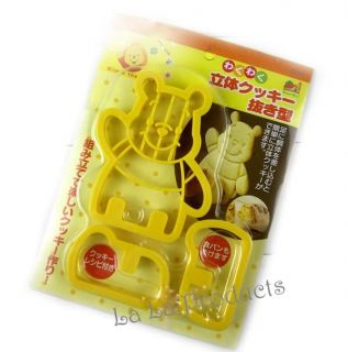 Winnie the Pooh Cool 3D Cookies Bread Toast Cutter Stamp Mold