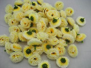 20X Gerbera Daisy Head Artificial Silk Flower Heads Craft Wedding 1 6