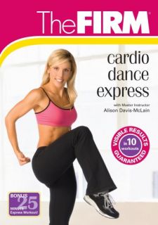 The Firm Cardio Dance Express New SEALED DVD
