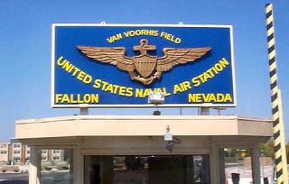 NAS Fallon Patch US Navy Naval Fighter Weapons School Topgun Pin USS