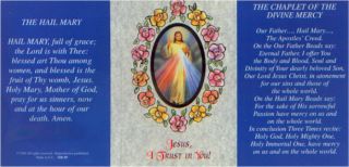 Finger Rosary Chaplet Divine Mercy New Packaged Booklet