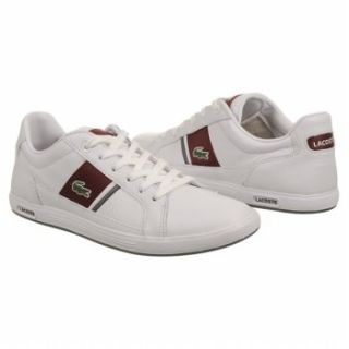 Mens Lacoste Europa MB White/Dark Red 