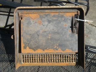 Antique Victorian Rustic Cast Iron Grate Register Hot Air