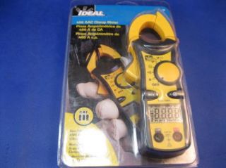 Brand New Ideal Model 61 736 400AAC Clamp Meter TRMS