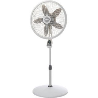 18 Remote Control Performance Pedestal Fan, 3 Speed with Silver