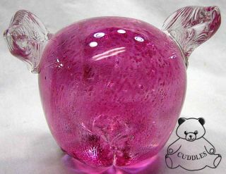 When Pigs Fly Flying Pig Glass Animal Paperweight Dynasty Paper Weight