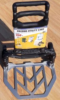 New Portable Folding Utility Cart Aluminum Handtruck Convertible Dolly